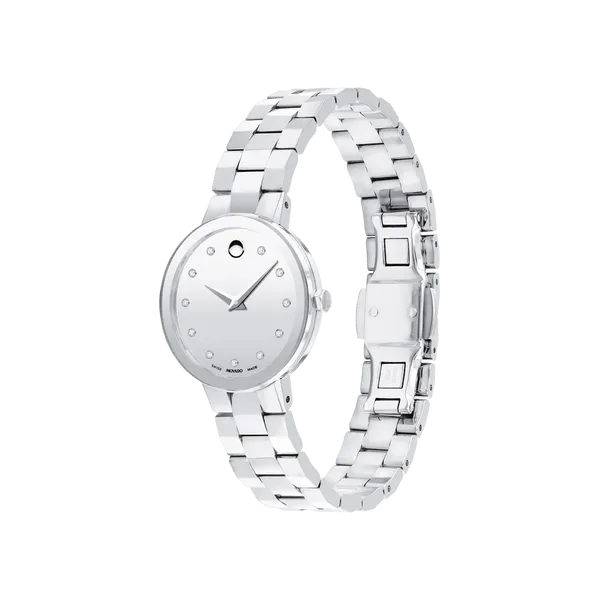 Movado Sapphire Watch Image 2 DeScenza Diamonds Boston, MA