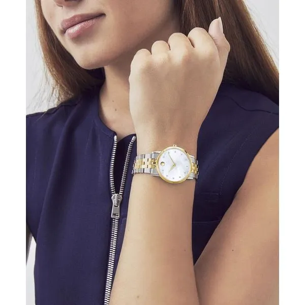 Movado Ladies Museum Classic Watch Image 4 DeScenza Diamonds Boston, MA