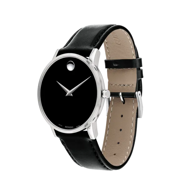 Movado Mens Museum Classic Watch Image 2 DeScenza Diamonds Boston, MA