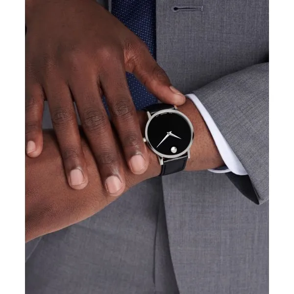 Movado Mens Museum Classic Watch Image 4 DeScenza Diamonds Boston, MA