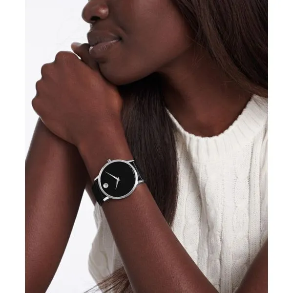 Movado Mens Museum Classic Watch Image 5 DeScenza Diamonds Boston, MA