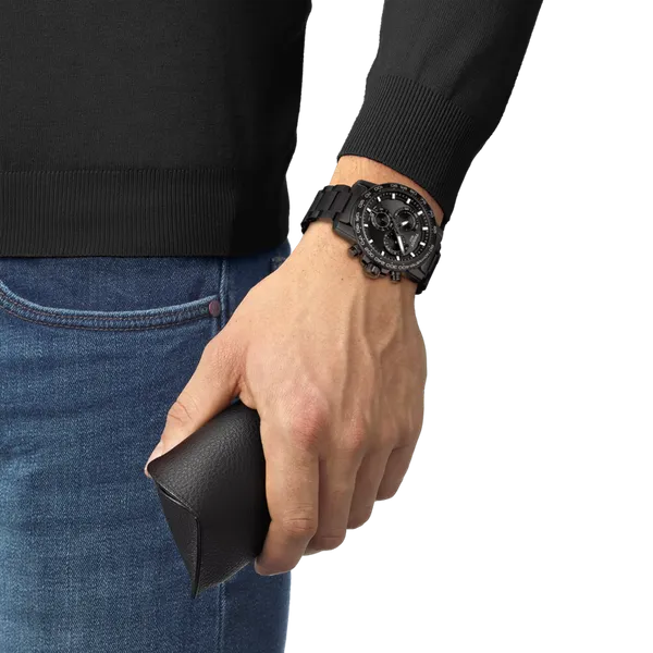 Tissot Mens Supersport Chrono Watch Image 5 DeScenza Diamonds Boston, MA