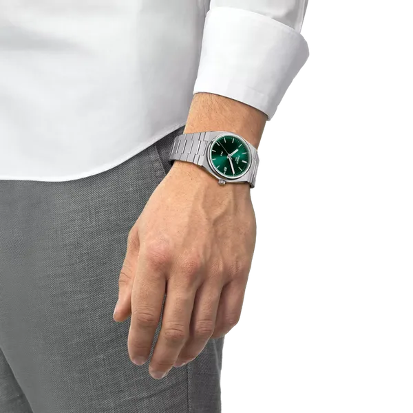 Tissot Mens PRX Watch Image 5 DeScenza Diamonds Boston, MA