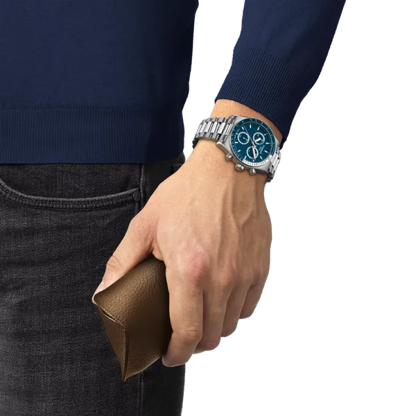 Tissot Mens PR516 Chronograph Watch Image 5 DeScenza Diamonds Boston, MA