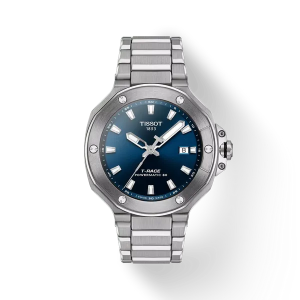 Tissot Mens T-Race Powermatic 80 41mm Watch DeScenza Diamonds Boston, MA