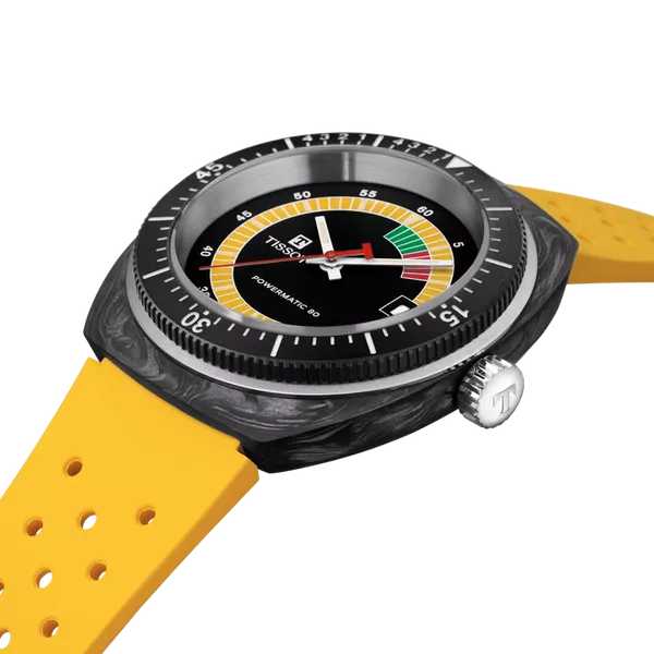 Tissot Mens Sideral S Powermatic 80 Watch Image 5 DeScenza Diamonds Boston, MA
