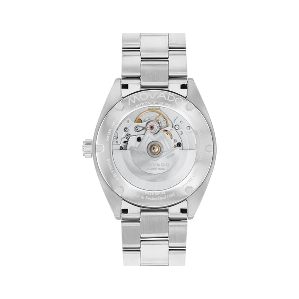 Movado Heritage Series Datron Automatic Watch Image 3 DeScenza Diamonds Boston, MA