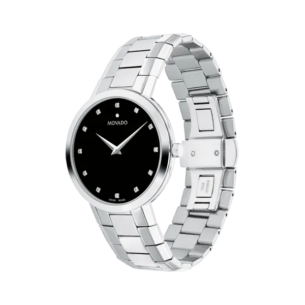 Movado Faceto Watch Image 2 DeScenza Diamonds Boston, MA