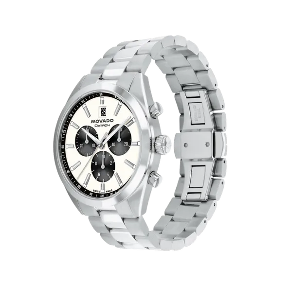 Movado Mens Heritage Series Datron Watch Image 2 DeScenza Diamonds Boston, MA