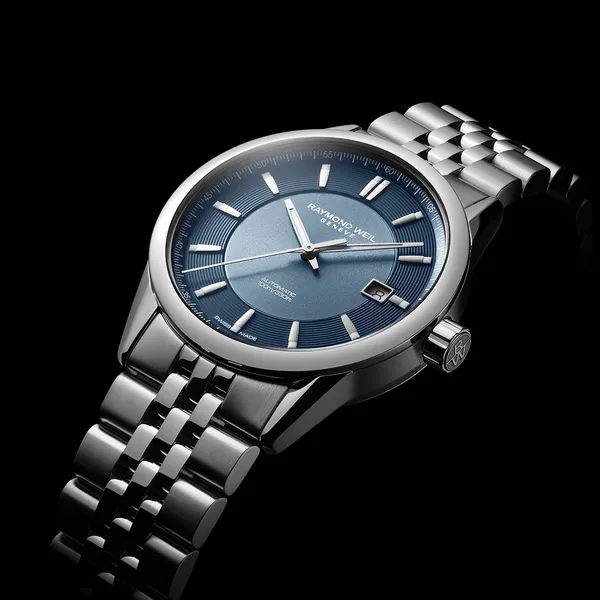 Raymond Weil Mens Freelancer Watch Image 4 DeScenza Diamonds Boston, MA