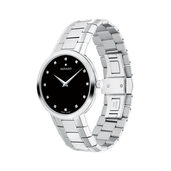 Movado Faceto Watch Image 2 DeScenza Diamonds Boston, MA