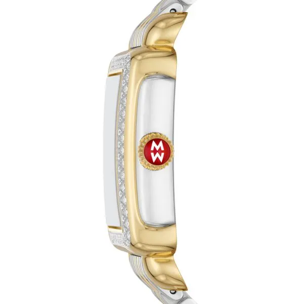 Michele Mid Deco Watch Image 3 DeScenza Diamonds Boston, MA
