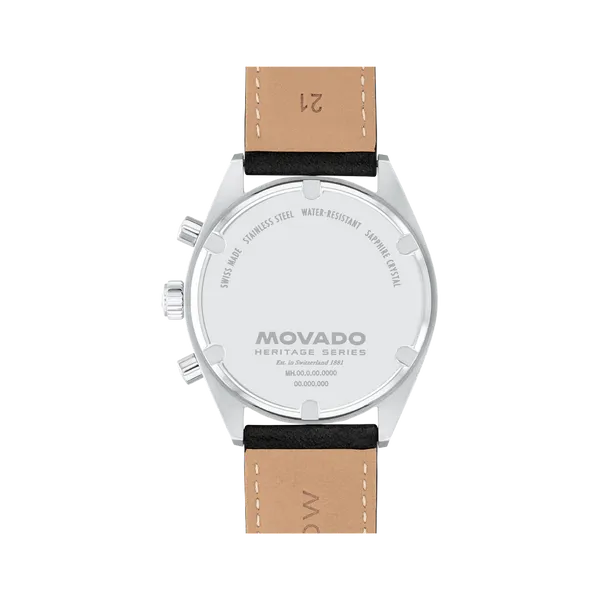 Movado Heritage Series Datron Watch Image 3 DeScenza Diamonds Boston, MA