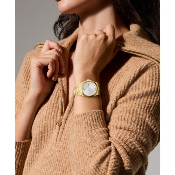 Movado Ladies BOLD Quest Watch Image 4 DeScenza Diamonds Boston, MA