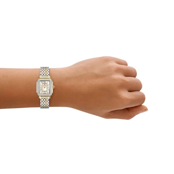 Michele Madison Mini Deco Watch Image 4 DeScenza Diamonds Boston, MA