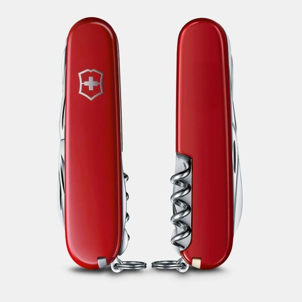 SWISS ARMY HUNTSMAN RED KNIFE Image 3 DeScenza Diamonds Boston, MA