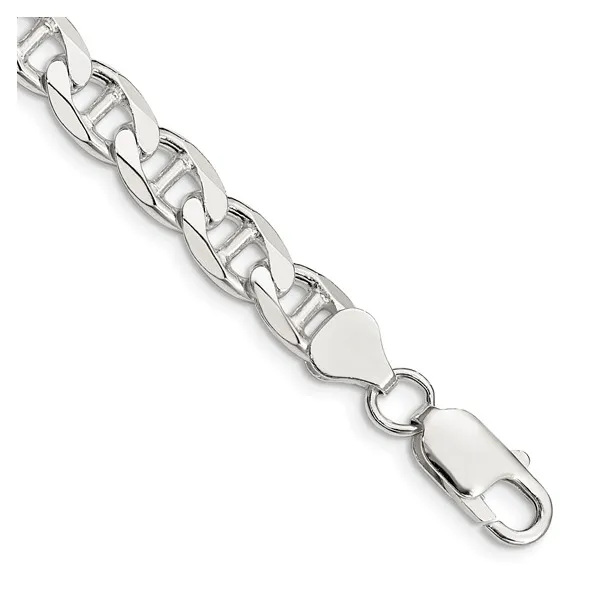 DeScenza Collection Silver Anchor Bracelet DeScenza Diamonds Boston, MA