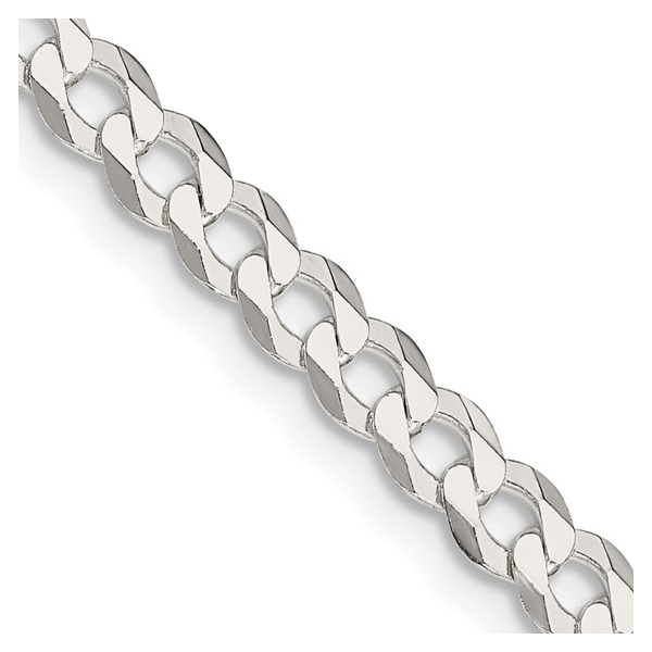 DeScenza Collection Silver Curb Chain DeScenza Diamonds Boston, MA