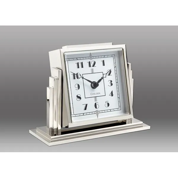 Chelsea Athena Clock - White Dial DeScenza Diamonds Boston, MA