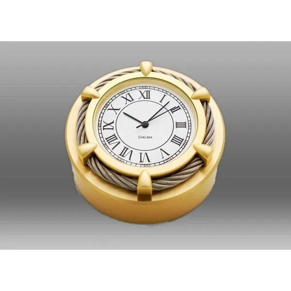 Chelsea Cable Paperweight Clock DeScenza Diamonds Boston, MA