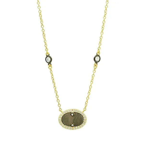 Freida Rothman  Oval Necklace DeScenza Diamonds Boston, MA