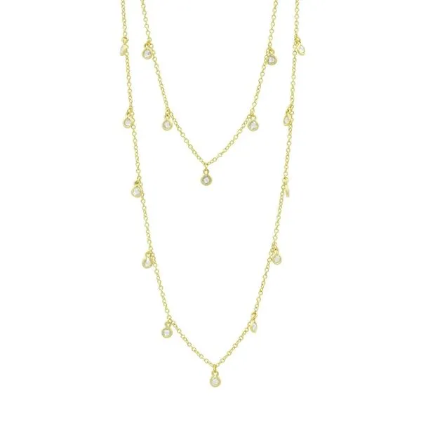 Freida Rothman Droplet Necklace DeScenza Diamonds Boston, MA