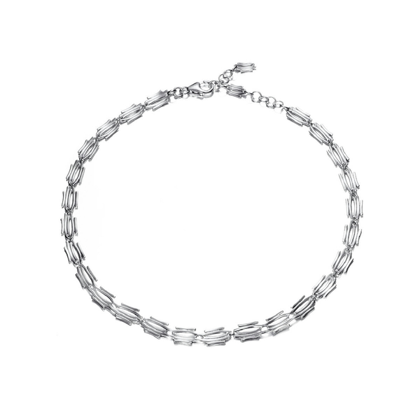 Silver Fashion Necklace DeScenza Diamonds Boston, MA