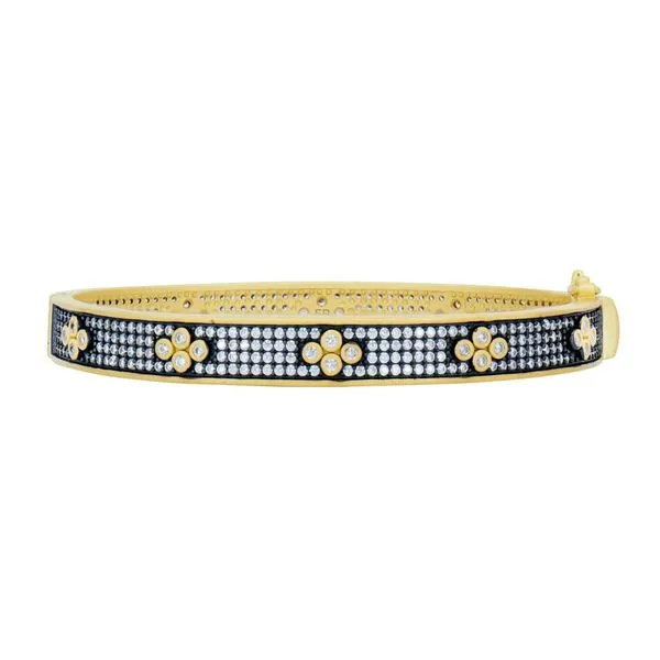Freida Rothman Clover Bangle DeScenza Diamonds Boston, MA