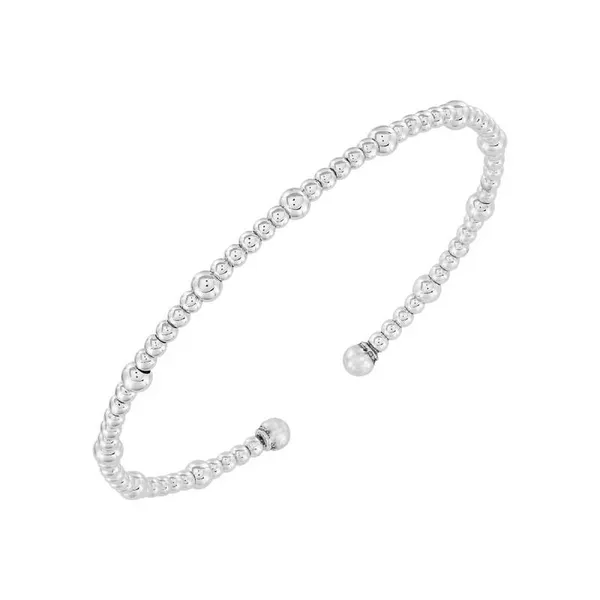 Sterling Silver Cuff Bracelet DeScenza Diamonds Boston, MA