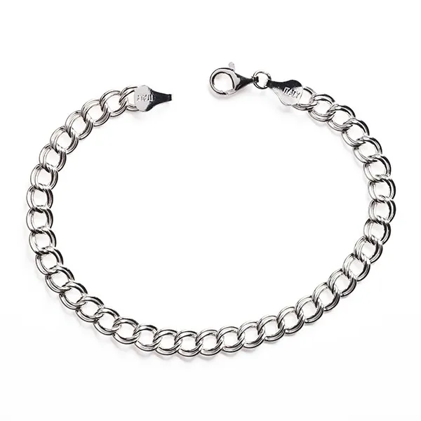 DeScenza Collection Sterling Silver Charm Bracelet DeScenza Diamonds Boston, MA
