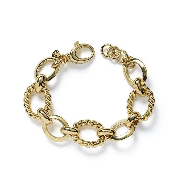 DeScenza Collection Gold Plated Bracelet DeScenza Diamonds Boston, MA