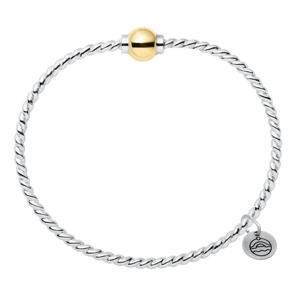 DeScenza Collection Twist Cape Cod Bangle Bracelet DeScenza Diamonds Boston, MA
