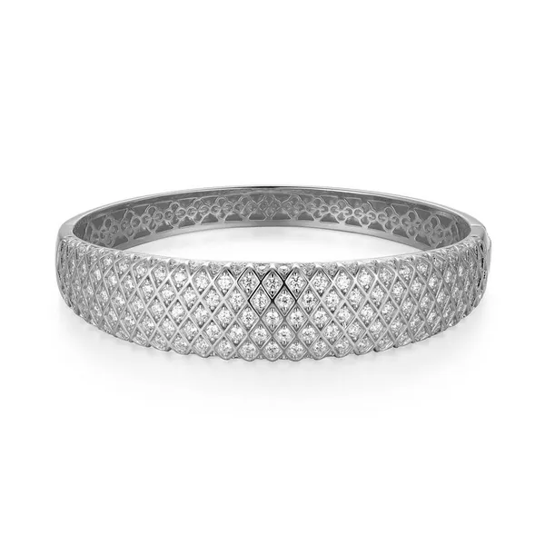 Charles Garnier Sterling Silver Bangle DeScenza Diamonds Boston, MA