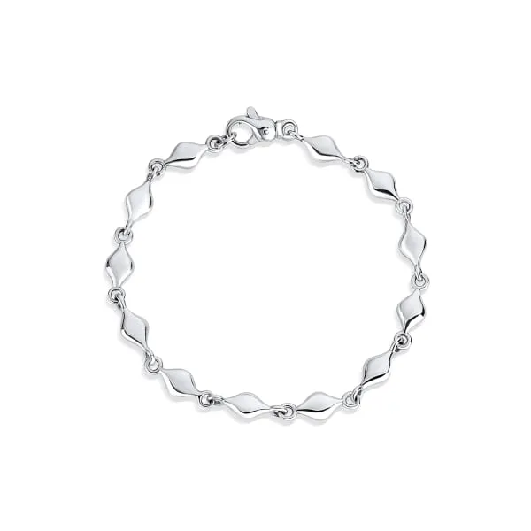 Zina Link Bracelet DeScenza Diamonds Boston, MA