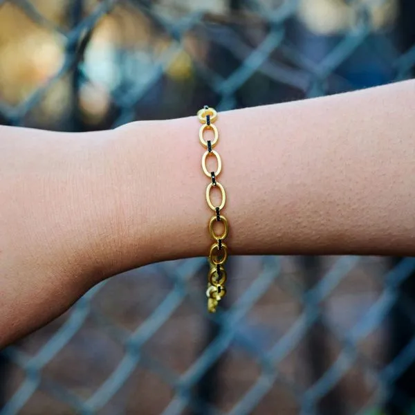 Freida Rothman Link Bracelet Image 2 DeScenza Diamonds Boston, MA
