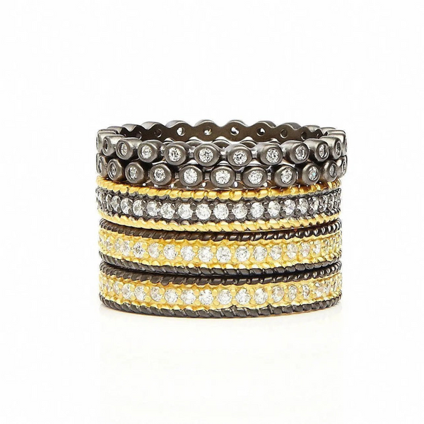 Freida Rothman Stackable Rings DeScenza Diamonds Boston, MA