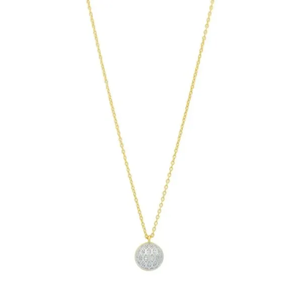 Freida Rothman Button Pendant DeScenza Diamonds Boston, MA