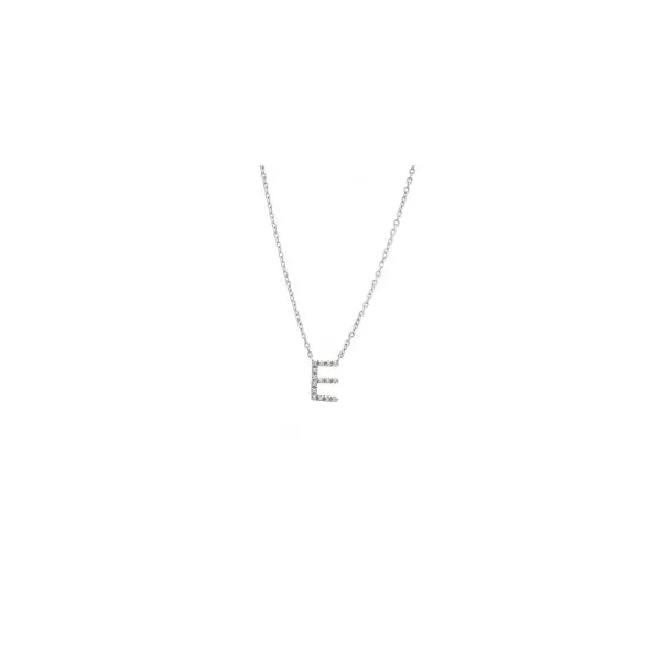 DeScenza Collection Silver Initial 
