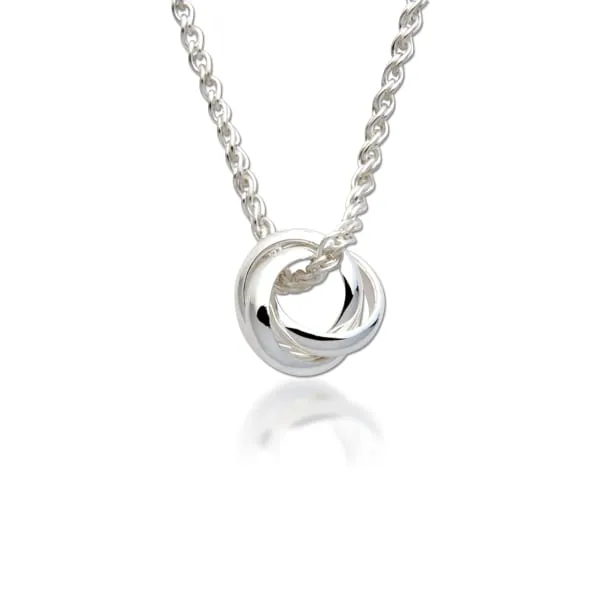 Zina Rolling Rings Necklace DeScenza Diamonds Boston, MA