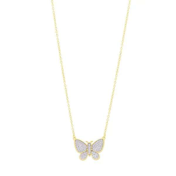 Freida Rothman Butterfy Necklace DeScenza Diamonds Boston, MA