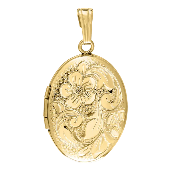 DeScenza Collection Gold Filled Locket DeScenza Diamonds Boston, MA