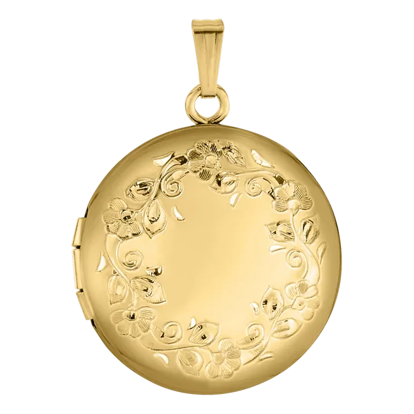 DeScenza Collection Gold Filled Locket DeScenza Diamonds Boston, MA
