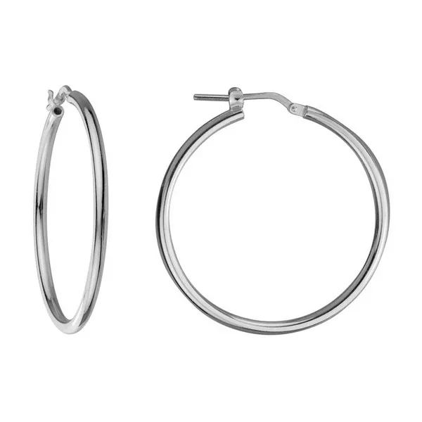 DeScenza Collection Hoop Earrings DeScenza Diamonds Boston, MA