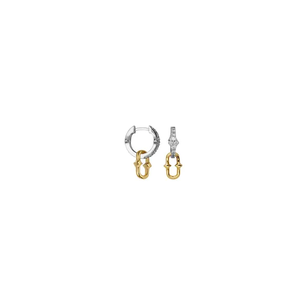 Charles Garnier Hoop Earrings DeScenza Diamonds Boston, MA