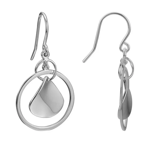 DeScenza Collection Silver Earrings DeScenza Diamonds Boston, MA