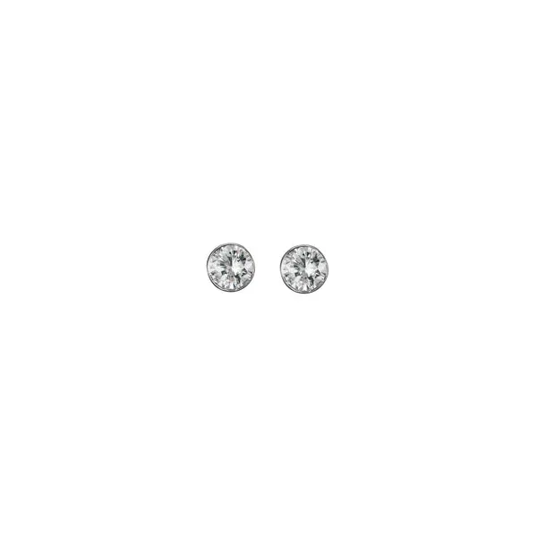 DeScenza Collection Sterling Silver Earring DeScenza Diamonds Boston, MA