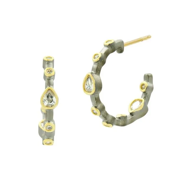 Freida Rothman TearDrop Earrings DeScenza Diamonds Boston, MA