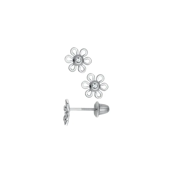 Sterling Silver Children's Stud DeScenza Diamonds Boston, MA
