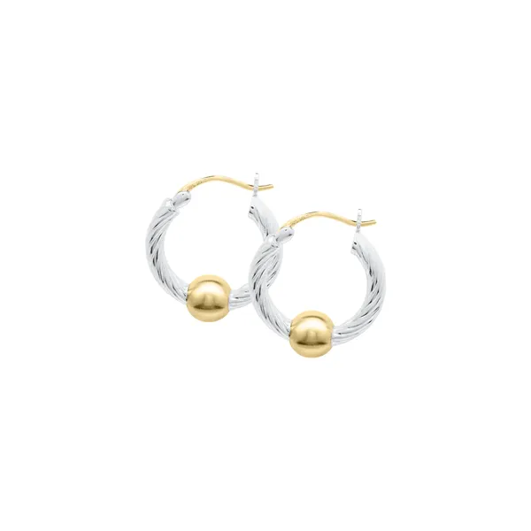 DeScenza Collection Twisted Cape Cod Hoops DeScenza Diamonds Boston, MA