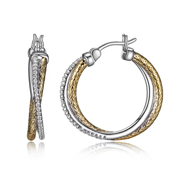 Charles Garnier Hoop Earrings DeScenza Diamonds Boston, MA